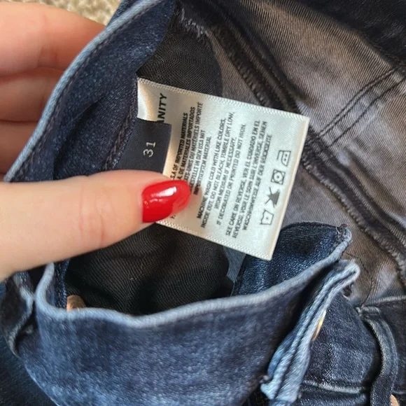 Women’s citizens of humanity dark wash blue jeans size 31 - Picture 3 of 4